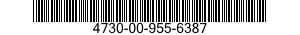 4730-00-955-6387 ADAPTER,STRAIGHT,FLANGE TO TUBE 4730009556387 009556387