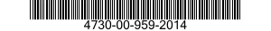 4730-00-959-2014 COUPLING,PIPE 4730009592014 009592014