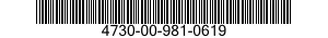 4730-00-981-0619  4730009810619 009810619