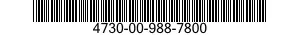 4730-00-988-7800  4730009887800 009887800