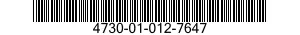 4730-01-012-7647  4730010127647 010127647