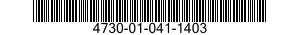 4730-01-041-1403 TEE,PIPE TO TUBE 4730010411403 010411403