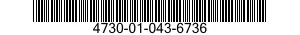 4730-01-043-6736  4730010436736 010436736