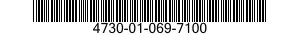 4730-01-069-7100 INVERTED NUT,TUBE COUPLING 4730010697100 010697100