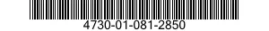 4730-01-081-2850  4730010812850 010812850