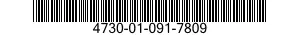 4730-01-091-7809 PLUG,TUBE FITTING,THREADED 4730010917809 010917809