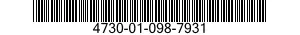 4730-01-098-7931 NIPPLE,PIPE 4730010987931 010987931