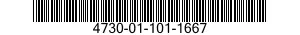 4730-01-101-1667 PLUG,PIPE 4730011011667 011011667