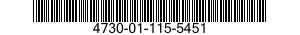 4730-01-115-5451 PLUG,QUICK DISCONNECT 4730011155451 011155451