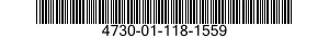 4730-01-118-1559 ADAPTER,STRAIGHT,HOSE TO BOSS 4730011181559 011181559