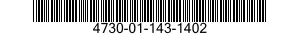4730-01-143-1402 ADAPTER,STRAIGHT,PIPE TO BOSS 4730011431402 011431402