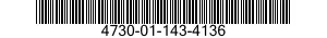 4730-01-143-4136 TEE,TUBE 4730011434136 011434136