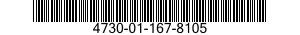 4730-01-167-8105 COUPLING,CLAMP,PIPE 4730011678105 011678105