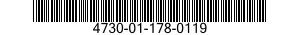4730-01-178-0119 SLEEVE,CLINCH,TUBE FITTING 4730011780119 011780119