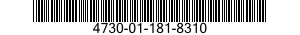4730-01-181-8310 NOZZLE,DISTRIBUTION,WATER 4730011818310 011818310
