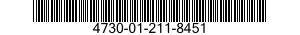 4730-01-211-8451 PLUG,TUBE FITTING,THREADED 4730012118451 012118451