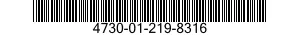 4730-01-219-8316 RESTRICTOR UNIT,FLUID FLOW 4730012198316 012198316