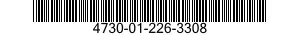 4730-01-226-3308 ADAPTER,STRAIGHT,FLANGE TO BOSS 4730012263308 012263308