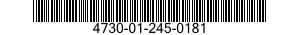 4730-01-245-0181 PLUG,PIPE 4730012450181 012450181