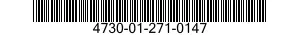 4730-01-271-0147 ADAPTER,STRAIGHT,PIPE TO BOSS 4730012710147 012710147