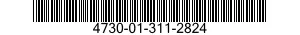 4730-01-311-2824 ADAPTER,AIR SHIFT CHAMBER HOSE 4730013112824 013112824
