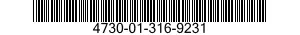 4730-01-316-9231 ADAPTER,STRAIGHT,PIPE TO BOSS 4730013169231 013169231