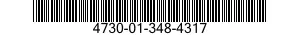 4730-01-348-4317 ADAPTER,STRAIGHT,FLANGE TO BOSS 4730013484317 013484317