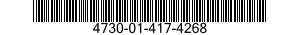 4730-01-417-4268 LOCKNUT,TUBE FITTING 4730014174268 014174268
