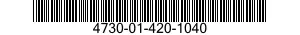 4730-01-420-1040 TAILPIECE,UNION 4730014201040 014201040