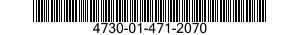 4730-01-471-2070 ADAPTER,STRAIGHT,PIPE TO TUBE 4730014712070 014712070