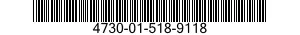 4730-01-518-9118 ADAPTER,STRAIGHT,FLANGE TO HOSE 4730015189118 015189118