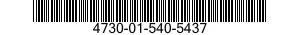 4730-01-540-5437 LOCKNUT,PIPE 4730015405437 015405437