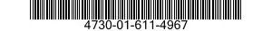 4730-01-611-4967 STRAIGHT THREAD RUD 4730016114967 016114967