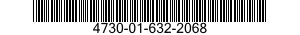 4730-01-632-2068 ADAPTER,STRAIGHT,PIPE TO HOSE 4730016322068 016322068