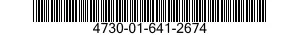 4730-01-641-2674 CONNECTOR,HOSE,BULKHEAD 4730016412674 016412674