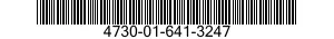 4730-01-641-3247 CONNECTOR,HOSE,BULKHEAD 4730016413247 016413247