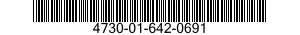 4730-01-642-0691 CONNECTOR,HOSE,BULKHEAD 4730016420691 016420691