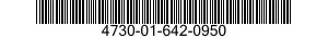 4730-01-642-0950 CONNECTOR,HOSE,BULKHEAD 4730016420950 016420950