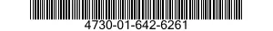 4730-01-642-6261 CONNECTOR,HOSE,BULKHEAD 4730016426261 016426261