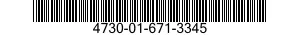 4730-01-671-3345 FITTING,LUBRICATION 4730016713345 016713345