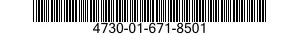 4730-01-671-8501 RESTRICTOR UNIT,FLUID FLOW 4730016718501 016718501
