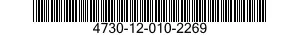 4730-12-010-2269 PLUG,MACHINE THREAD 4730120102269 120102269