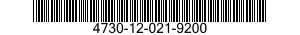 4730-12-021-9200 PLUG,PIPE 4730120219200 120219200