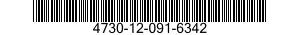4730-12-091-6342 NUT,PLAIN,HEXAGON 4730120916342 120916342