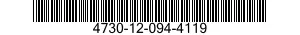 4730-12-094-4119 CLAMP,HOSE 4730120944119 120944119