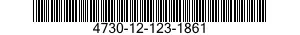 4730-12-123-1861 REDUCER,TUBE 4730121231861 121231861
