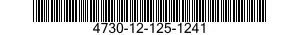 4730-12-125-1241 PLUG,TUBE FITTING,THREADED 4730121251241 121251241