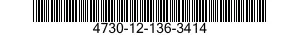 4730-12-136-3414 CONNECTOR,MULTIPLE,FLUID PRESSURE LINE 4730121363414 121363414