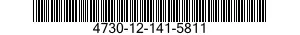 4730-12-141-5811 CLAMP,HOSE 4730121415811 121415811