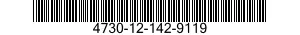 4730-12-142-9119 BOLT,FLUID PASSAGE 4730121429119 121429119